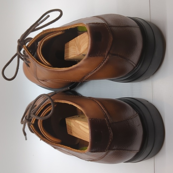 Florsheim Westside Plain Toe Oxford Cognac Brown 13329 Mens US Size 9.5 - Picture 4 of 8